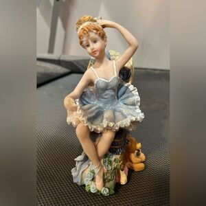 Antique ballerina figurine